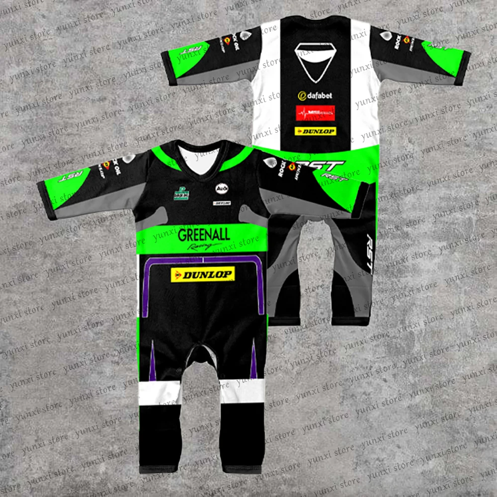 

Boys and girls' new one-piece clothes are popular outdoor sportswear Bebe Creeper RST 9 Motorcycle Sports TT Roundabout Clothing