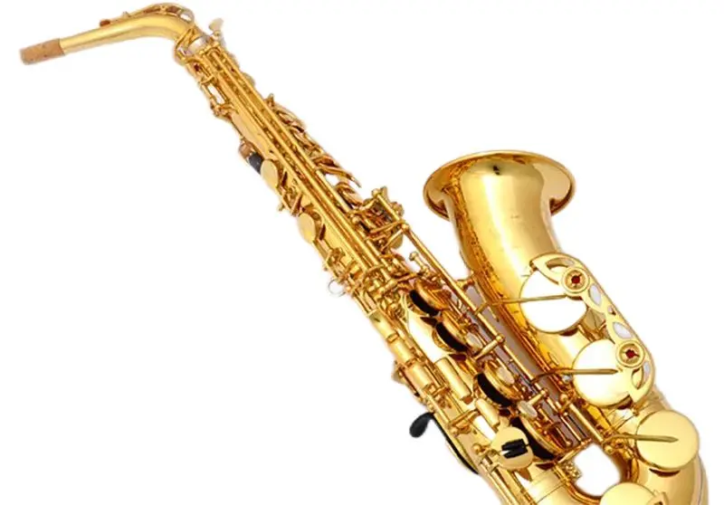 Лучшее качество Япония искусственный альт-саксофон E-Flat Sax свет горлышко