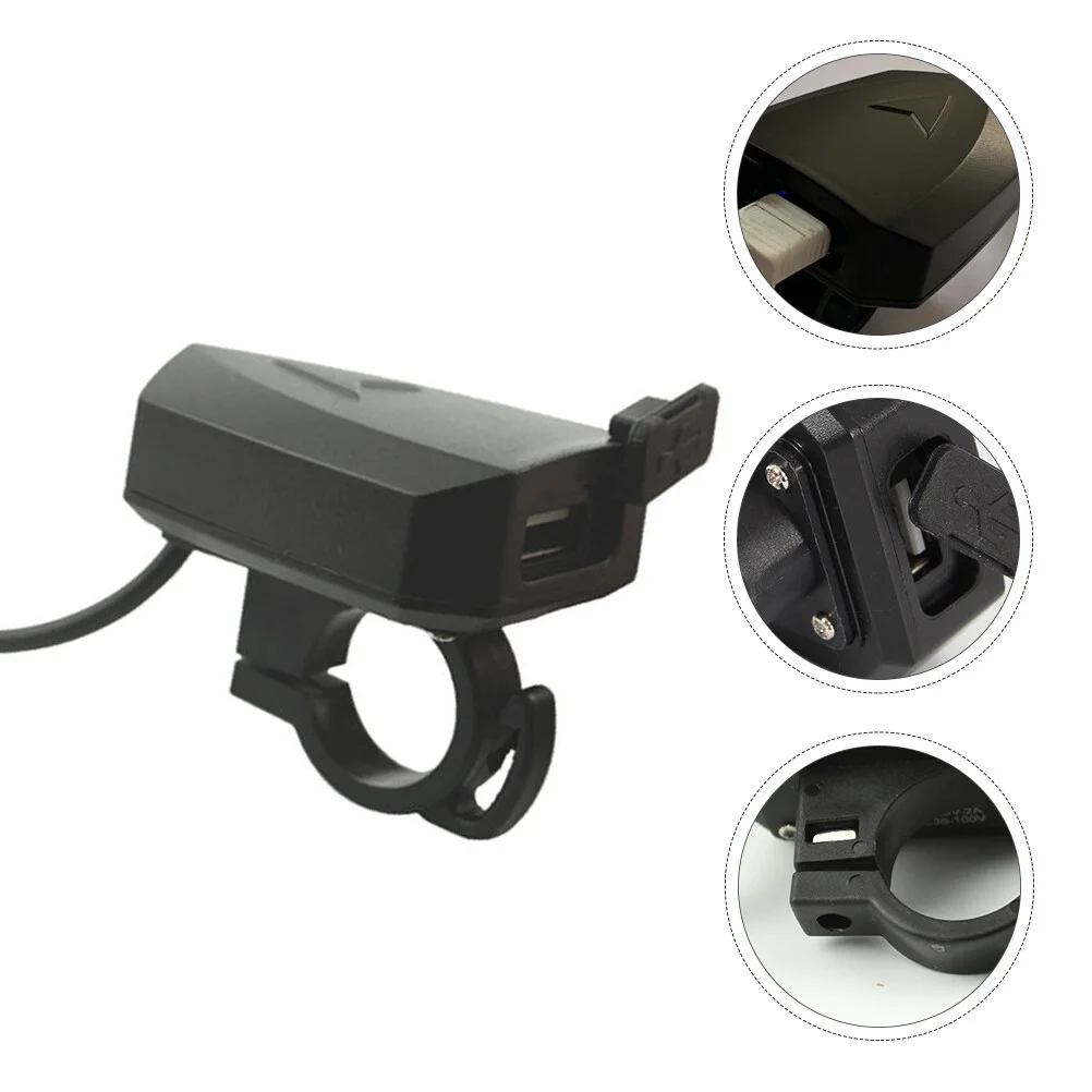 

Mobile Phone Motorcycle Power Adapter USB Charging Supply Universal Car Bike