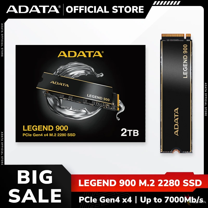 Внутренний твердотельный накопитель Nvme SSD 2 ТБ до 7000 Мб/с | AliExpress