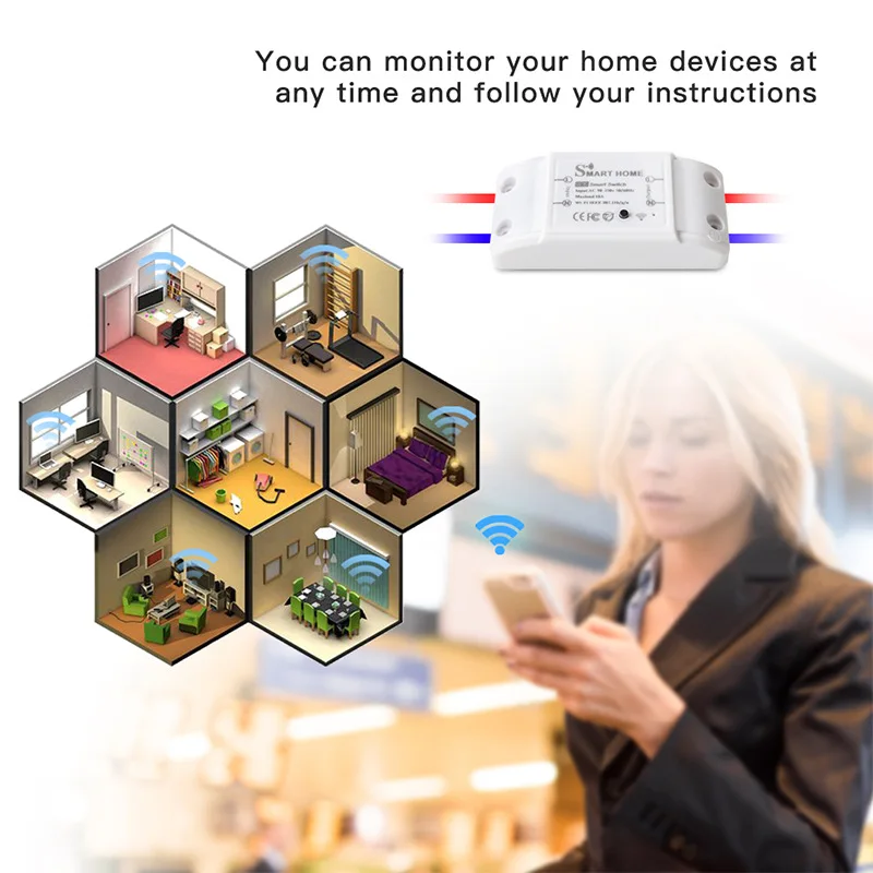

Graffiti Smart WiFi Switch Remote Alexa Voice Control HomeKit Smart Home