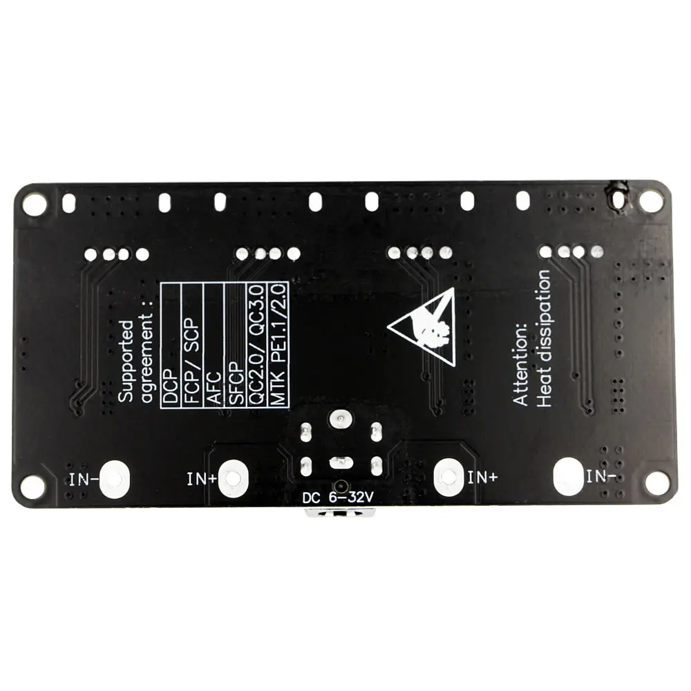 Понижающий преобразователь 4-канальный QC3.0 QC2.0 DC-DC