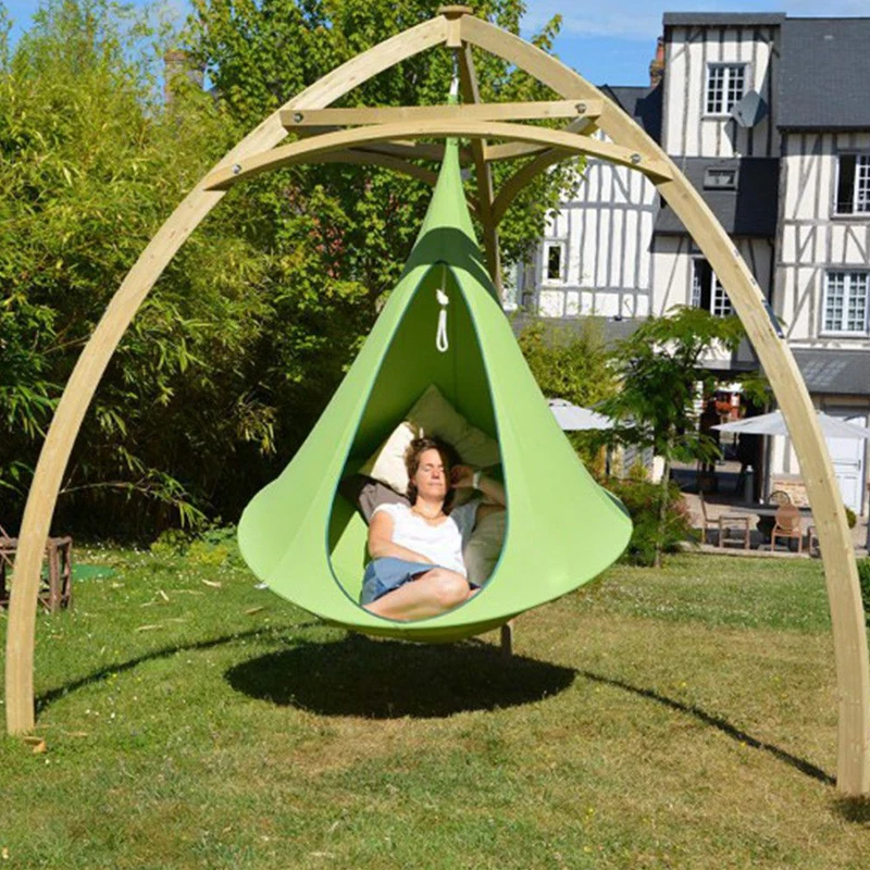 

Lighten Up Patio Furniture Tent Hanging-Chair Cocoon Swing Teepee-Tree Hamaca Outdoor Hammock Silkworm Garden Furniture Sets