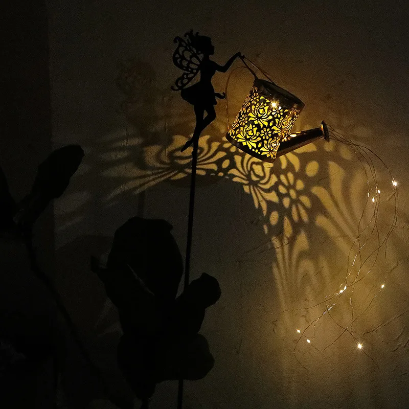 Солнечный вырезанный Железный чайник для душа