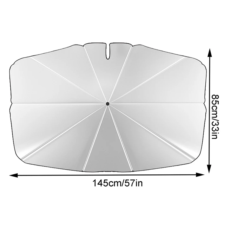 Зонт от солнца на лобовое стекло автомобиля для Tesla Model 3/Y/X/S автомобильный козырек