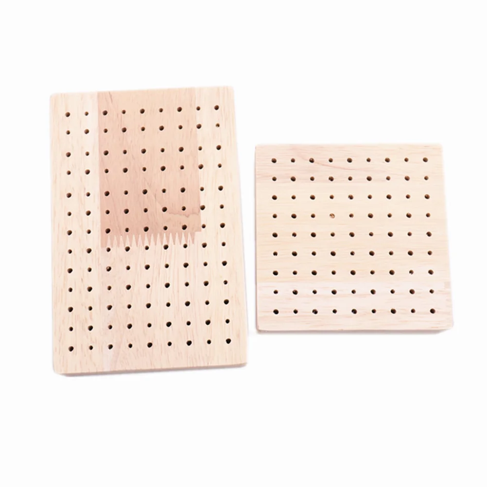

Clay Figurines Wooden Pegboard Base Wheel Pottery Holder Board Display Wood Stand Pegs Skewer Sculpting Peg Rack Adults Stands