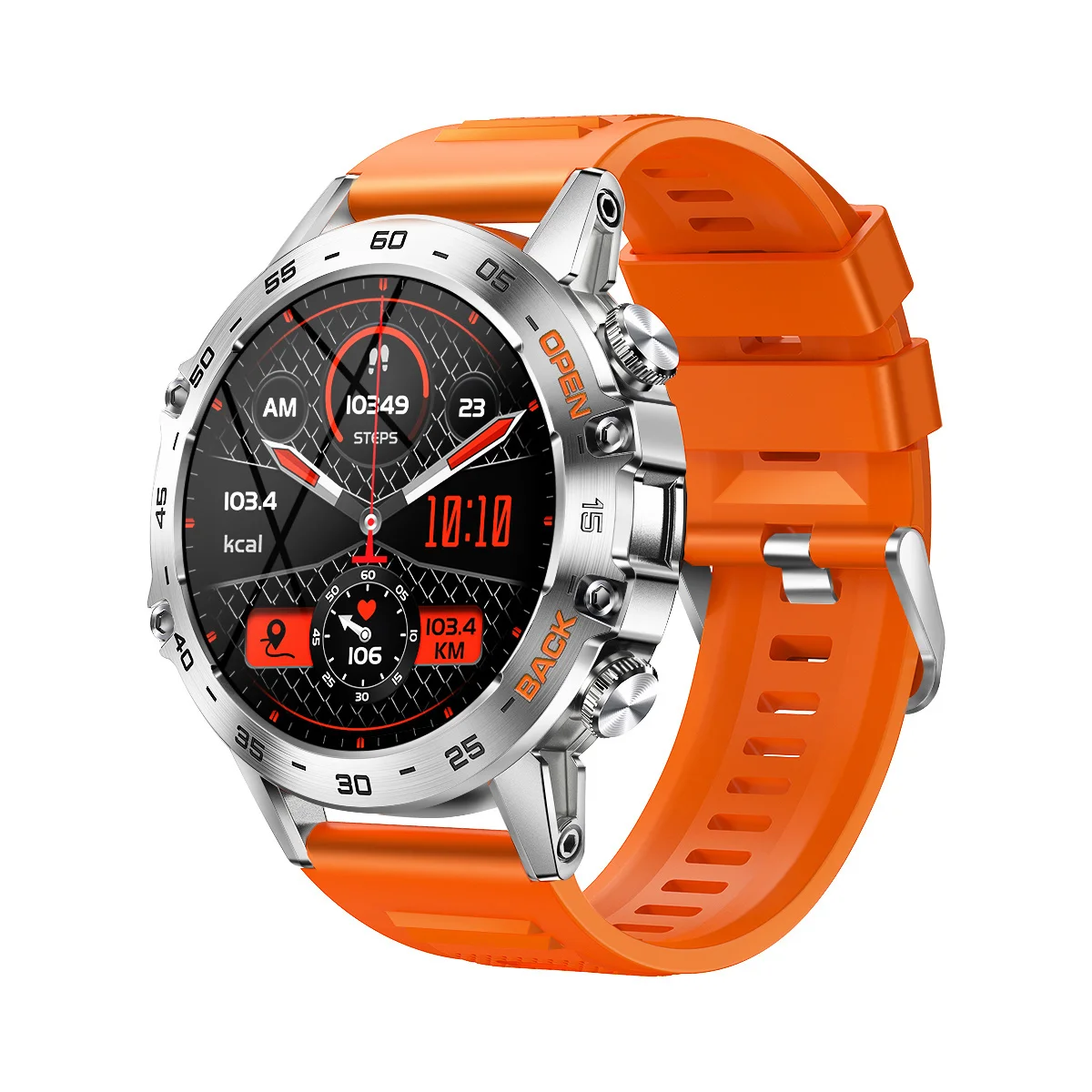 

New Smart Watch 2023 Smartwatch Men Bluetooth Call Sport Watch 400Mah Battery 8763E 30Days Standby 1.39 Inch 360*360 HD Screen