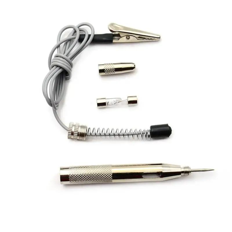 Auto Car Light Circuit Tester Lamp Voltage DC 6V 12V 24V Copper Test Pen Detector Probe System Tools |