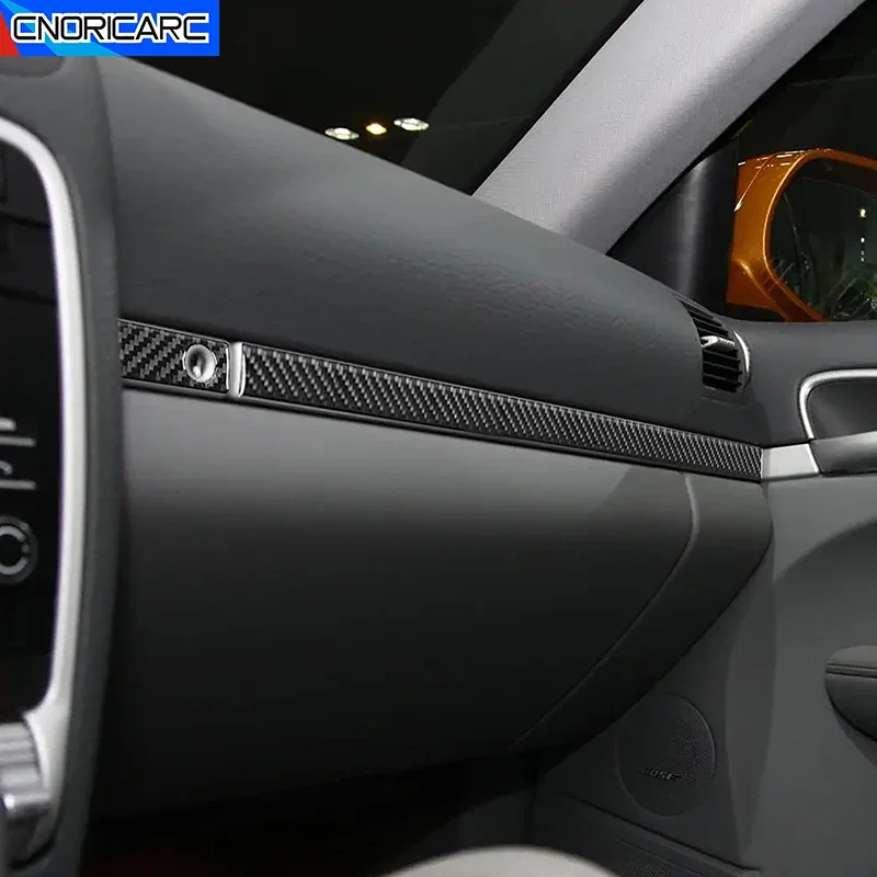 Для Porsche Cayenne 2003-2010 приборная панель второго пилота декоративные полоски