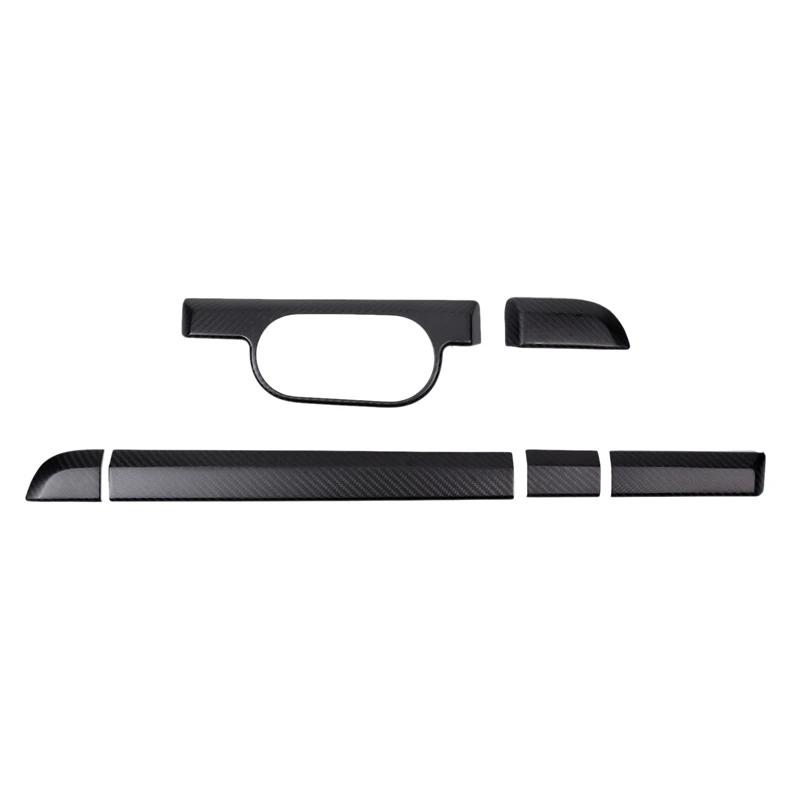 

Fit For-Porsche 718/911 2011-2018 Real Carbon Fiber Car Central Control Decorative Strip Trim Cover Car Styling