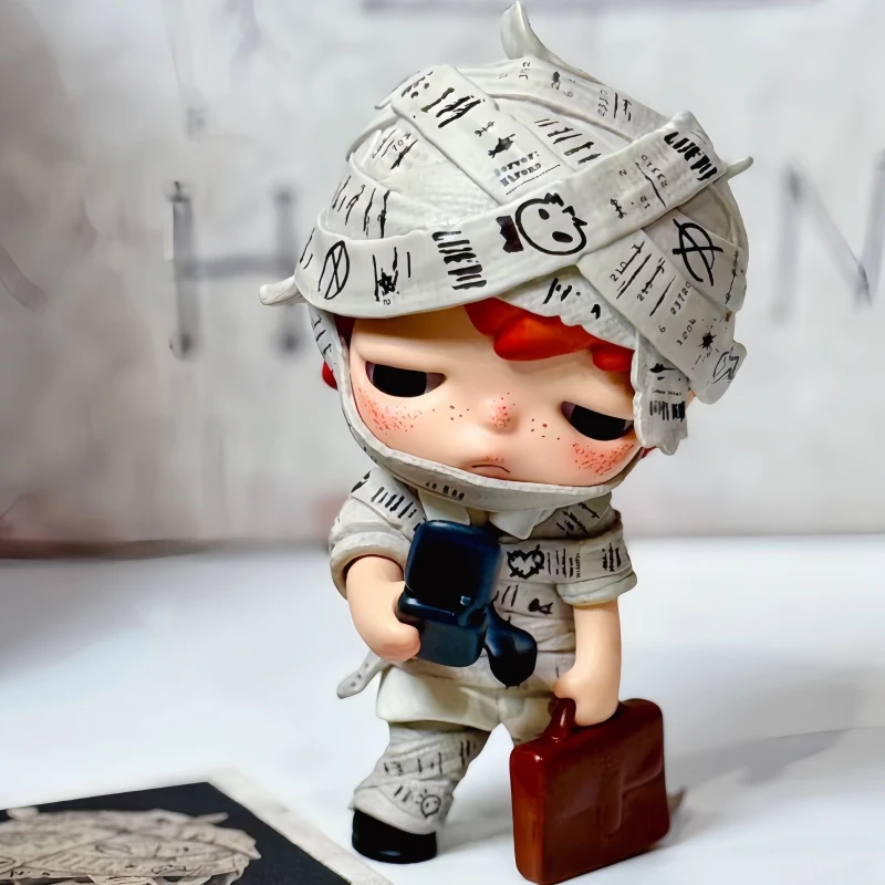 Фото Хит продаж: Оригинальные фигурки Popmart Hirono из серии «Травяная теплица», игрушки-сюрпризы в закрытых коробках, настольные украшения, декоративные подарки №4