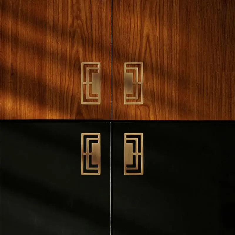 Винтажная дверная ручка мебельная для шкафа раздвижной двери стильная дверь из