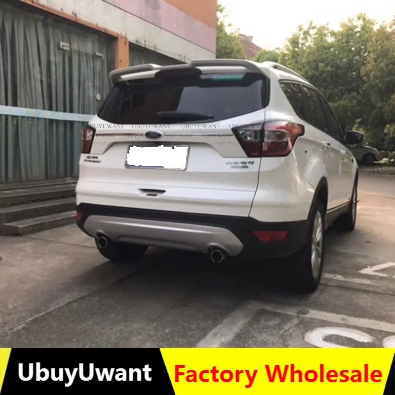 

Задний спойлер для Ford Escape Kuga 2016-2019, задний спойлер из АБС-пластика, грунтовка «сделай сам», любой цвет, спойлер для Escape Kuga