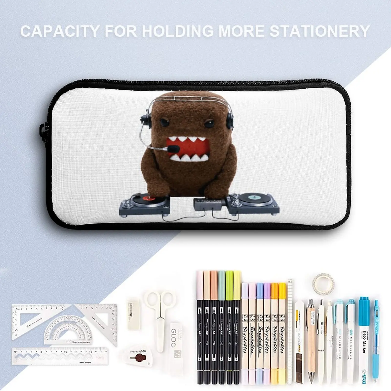 DJ Домо-кун для продажи 3 в 1 Набор 17 дюймов Рюкзак Сумка ланча сумка ручек летние