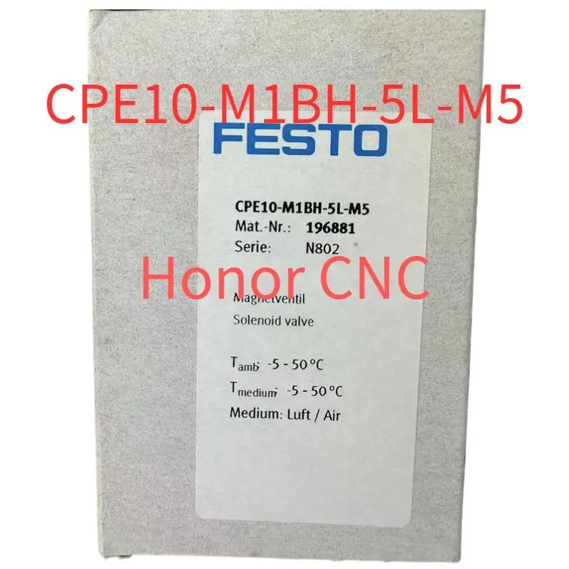 

CPE10-M1BH-5L-M5 CPE10 M1BH 5L M5 ID 196881 Новый Соленоидный клапан