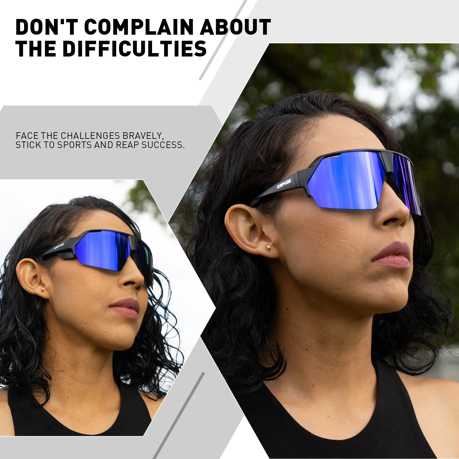 Kapvoe Поляризационные Велосипедные Солнцезащитные Очки С Защитой Uv400 Унисекс