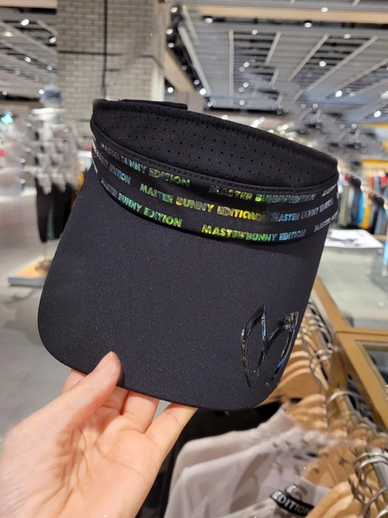 

2023 New Golf Hat Women's Sun Hat Sports Empty Top Hat Trend Baseball Hat Black White Yellow