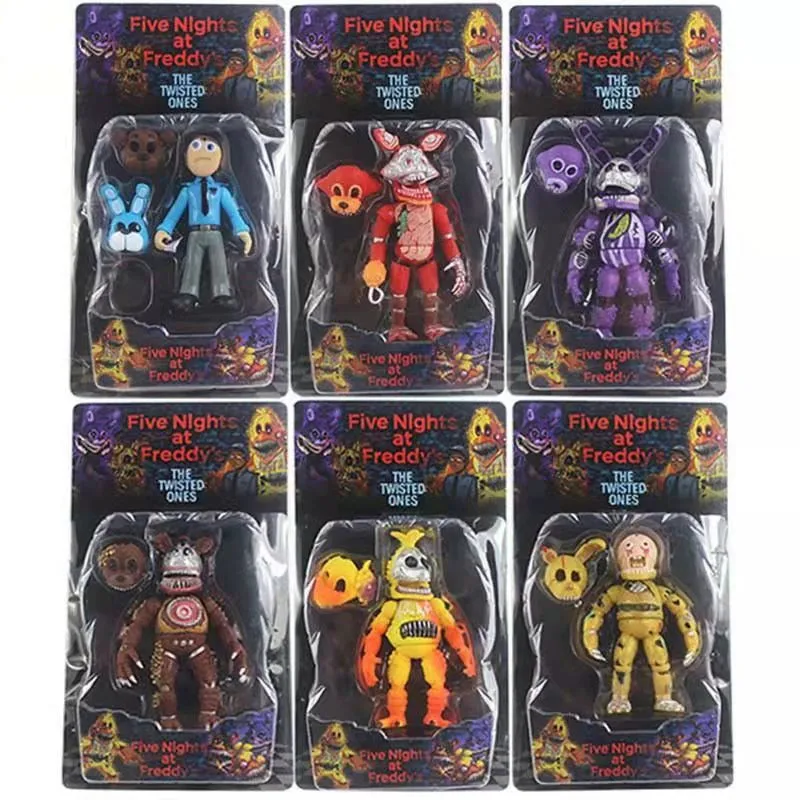 Светящийся робот Teddy bear's five midnight Hougong ручной работы кукла в маске детская