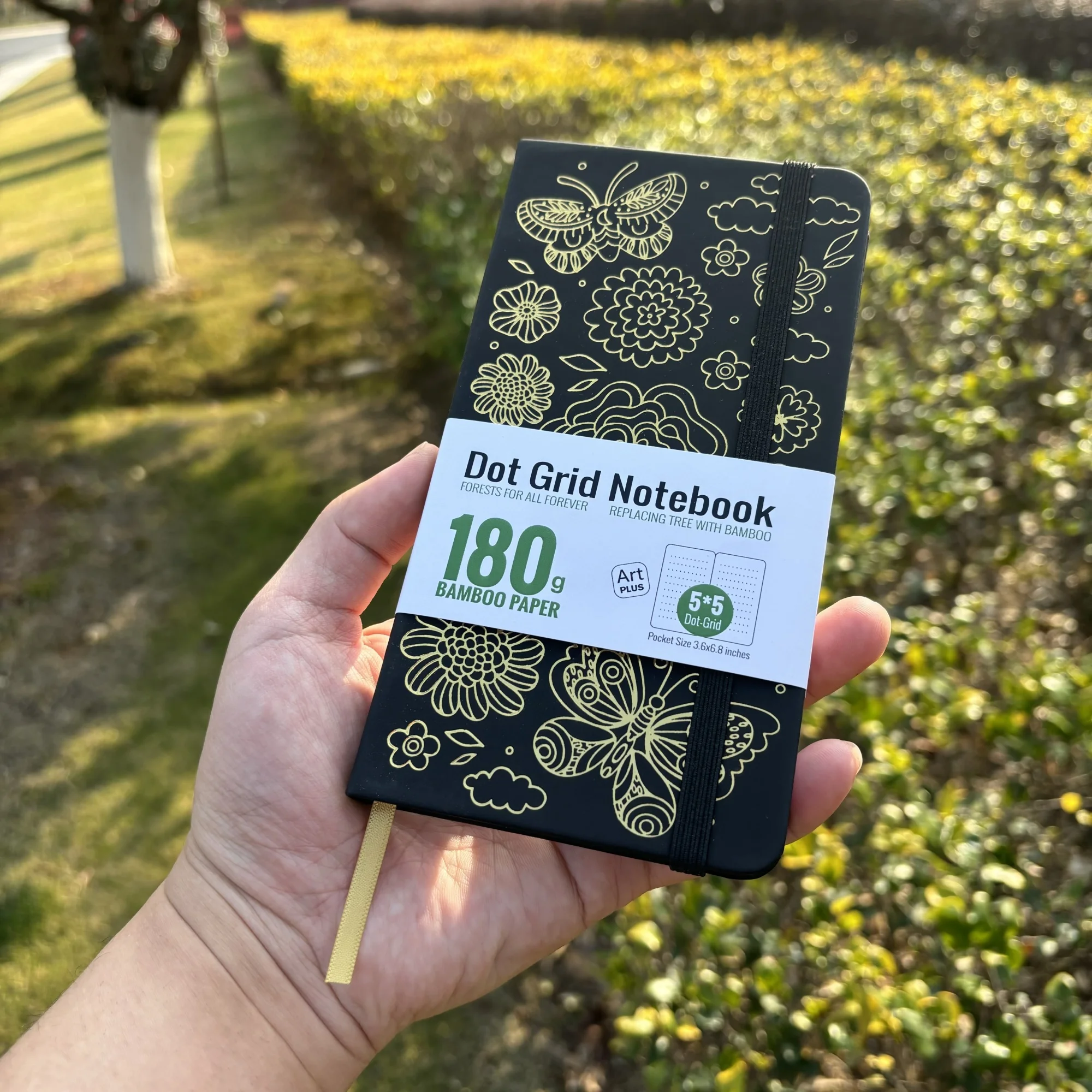 

Блокнот BUKE Bujo B6 карманный бамбуковая бумага