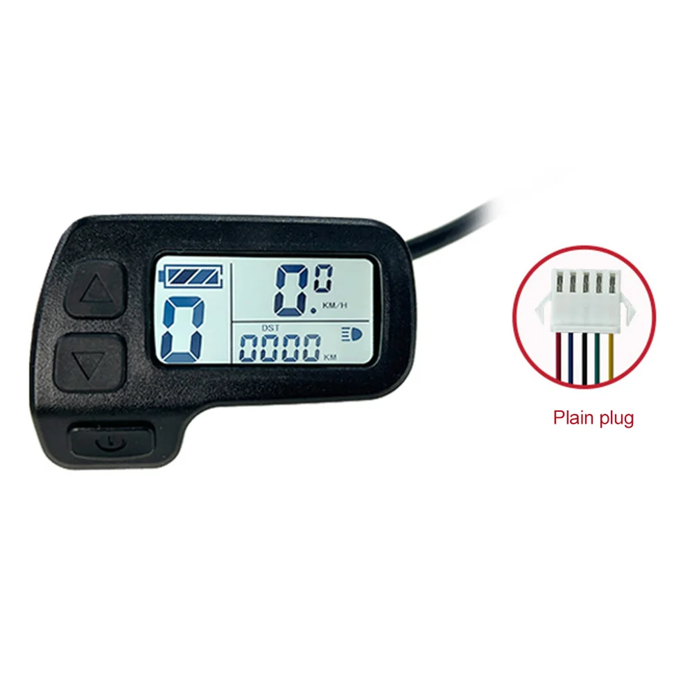 

Useful Brand New Durable High Quality Practical KT-LCD11 Display Instrument SM Connector 88.1g Black L60mm H30mm