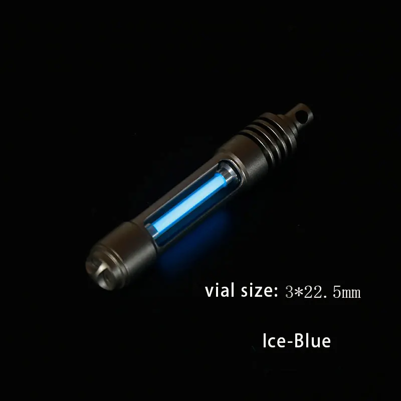 

TEC-T323P Фотонный брелок из титанового сплава, светящийся ночной сигнал, светящийся самосветящийся брелок