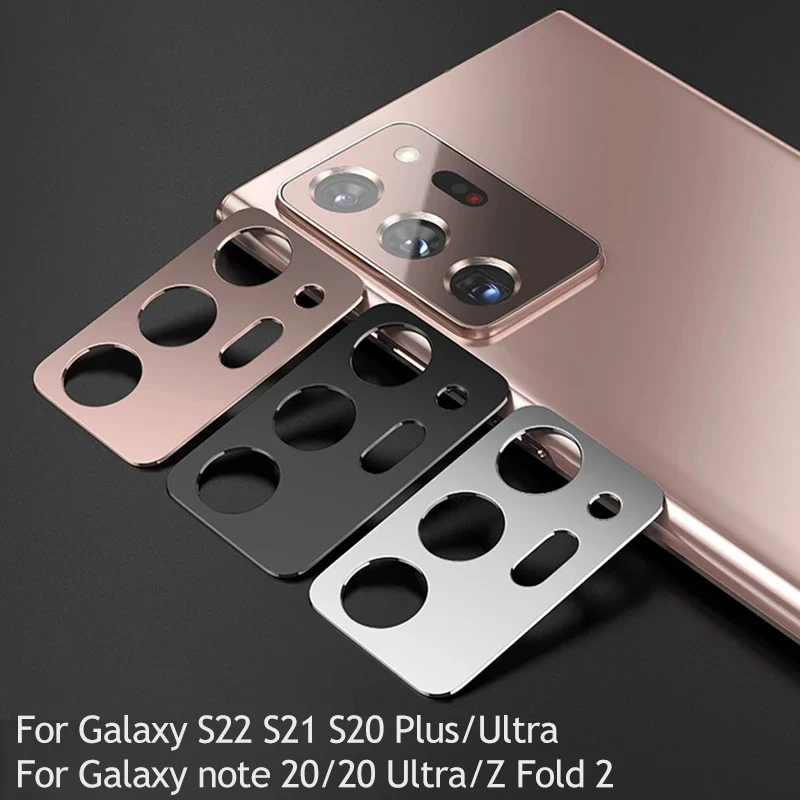 

Ультратонкая Защитная пленка для экрана камеры Samsung S22 S21 S20 Plus Ultra Note 20, Ультратонкий чехол для объектива с защитой от царапин для Galaxy Z Fold2