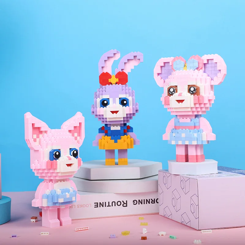 Кукла Звезда Диснея dailu милый креативный строительный блок с орнаментом