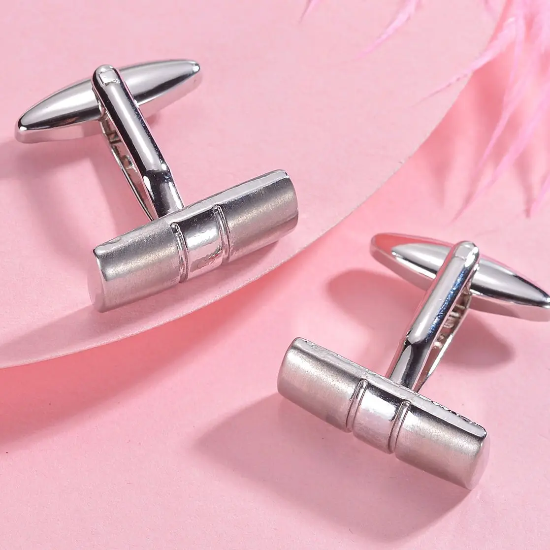 

Лидер продаж, простые яркие серебряные запонки, серебряные запонки для костюма, качественные аксессуары для костюма, ювелирные изделия