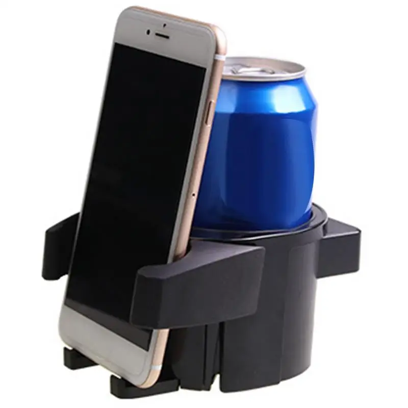 

Автомобильный держатель для чашки и телефона 2-в-1, многофункциональный держатель для чашки, держатель для телефона с 3 парными крючками, мно...