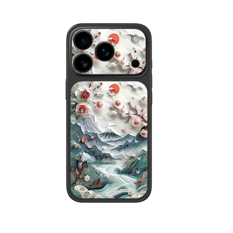 Фото Защитная пленка-наклейка 3D с цветным рисунком для задней панели iPhone 17 Pro Max / 17 Pro / 17 Air с дизайном камеры №4