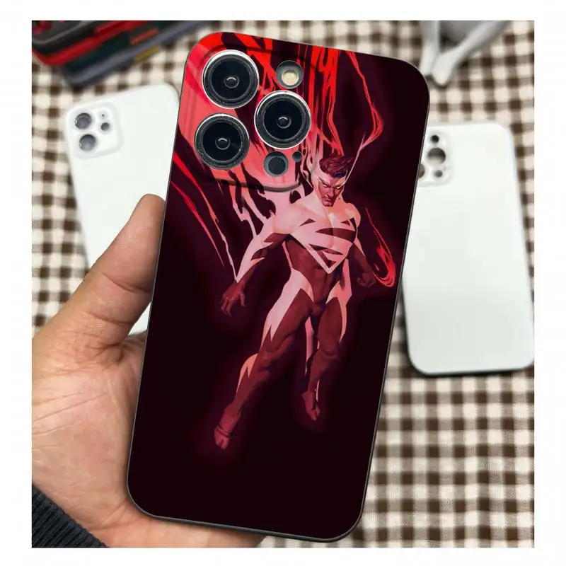 Силиконовый чехол BanDai с суперменом для Iphone 13 Mini 12 11 Pro Max Xs XR 7 8 Plus |