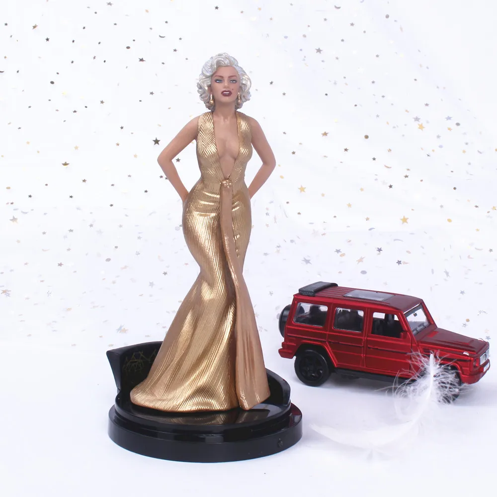 

Desk Decoration Hand Model Marilyn Monroe Statue Ornament Decorative Figurines Sexy Doll Ornament Cake Decoration Car Ornament