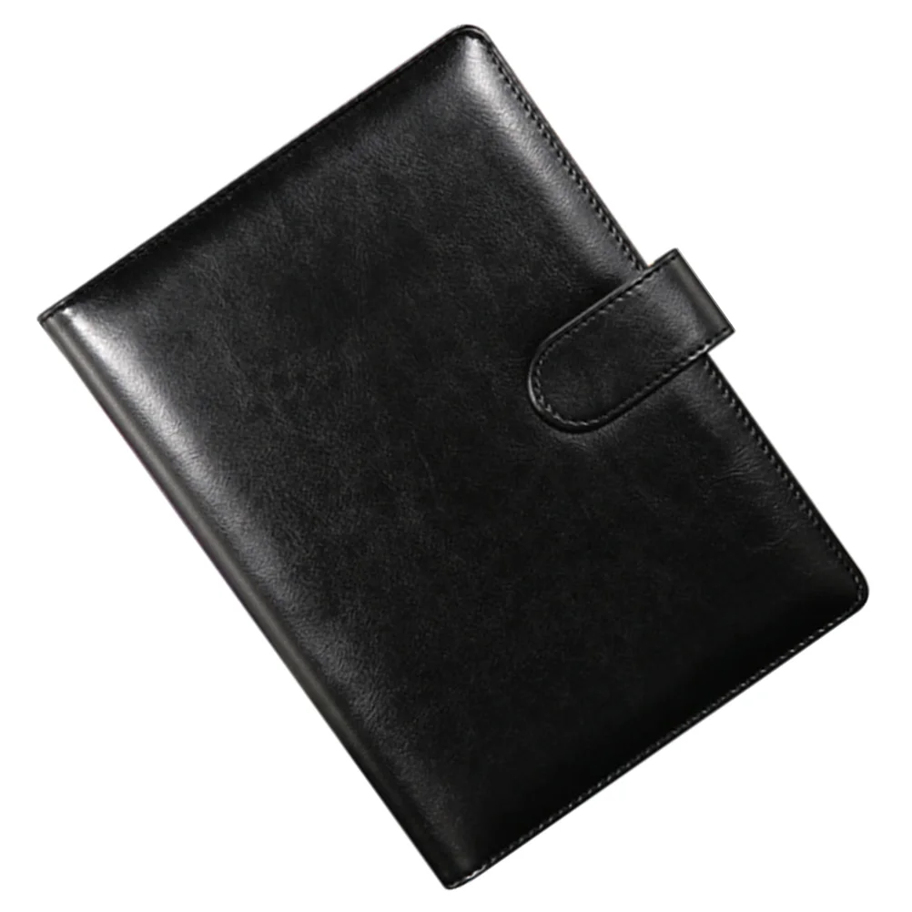 

Loose Leaf Notepad Cover PU Memo Pad Budget Binder Cover Without Filler Paper