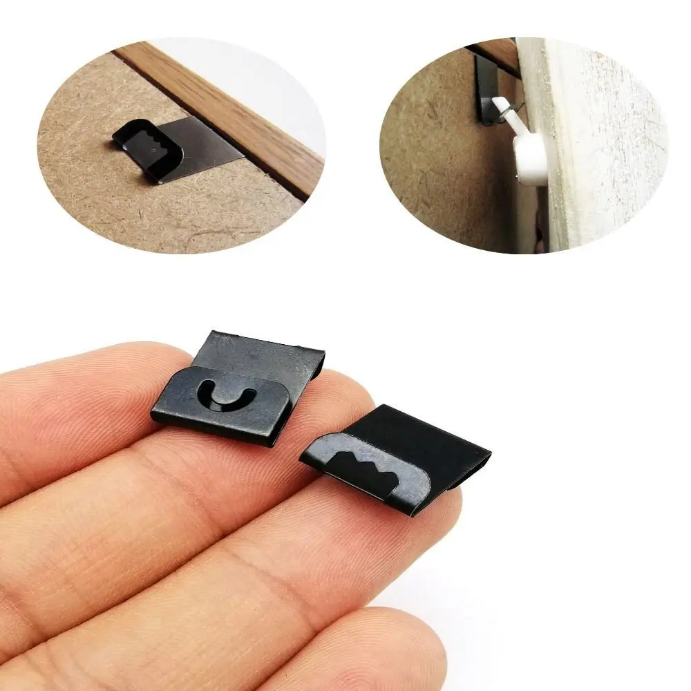 Пилообразный черный крепеж для детской настенной картины невидимый крючок