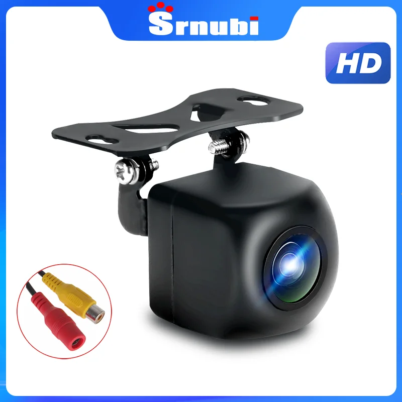 

Srnubi 720P Rear Camera Waterproof Night Vision 12V Reverse Cam Universal IP68 Backup Camera for Head Unit Audio Car Monitor