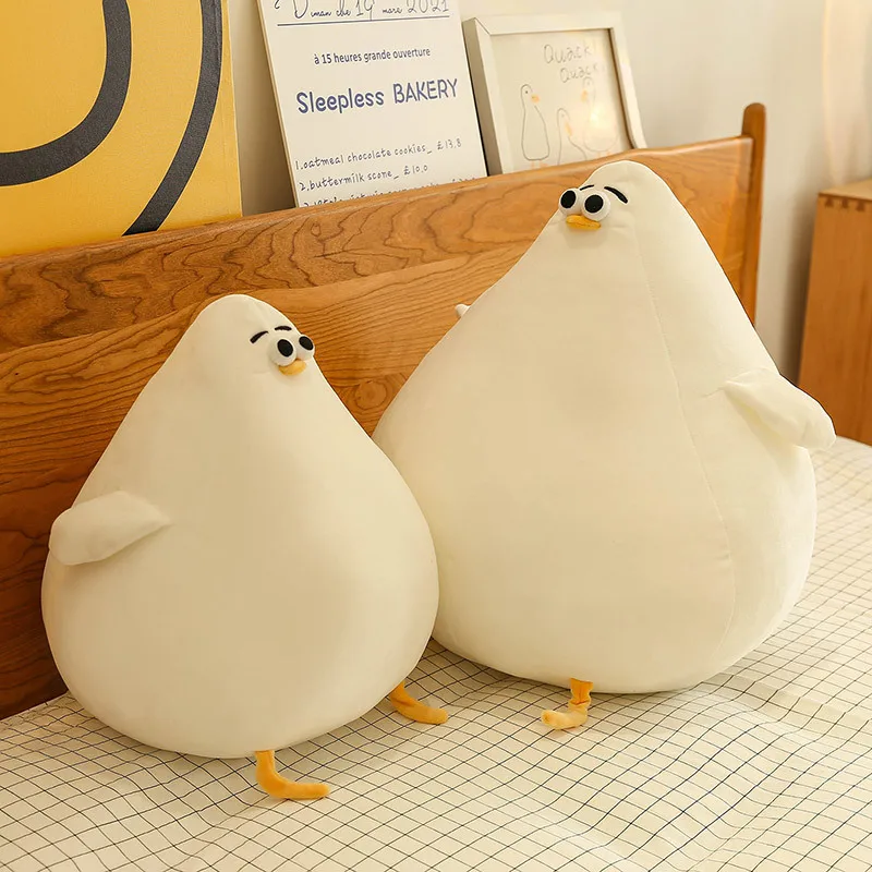 

Oce Mentally Handicapped Seagull Doll Plush Toy Kawaii Stuffed Toy Doll Children's Adult Pillow Toys Birthday Christmas Gifts