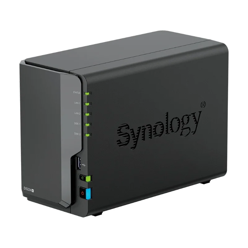 Enterprise NAS Synology DiskStation DS224 + облако для домашнего малого бизнеса 2 слота дисков 2G
