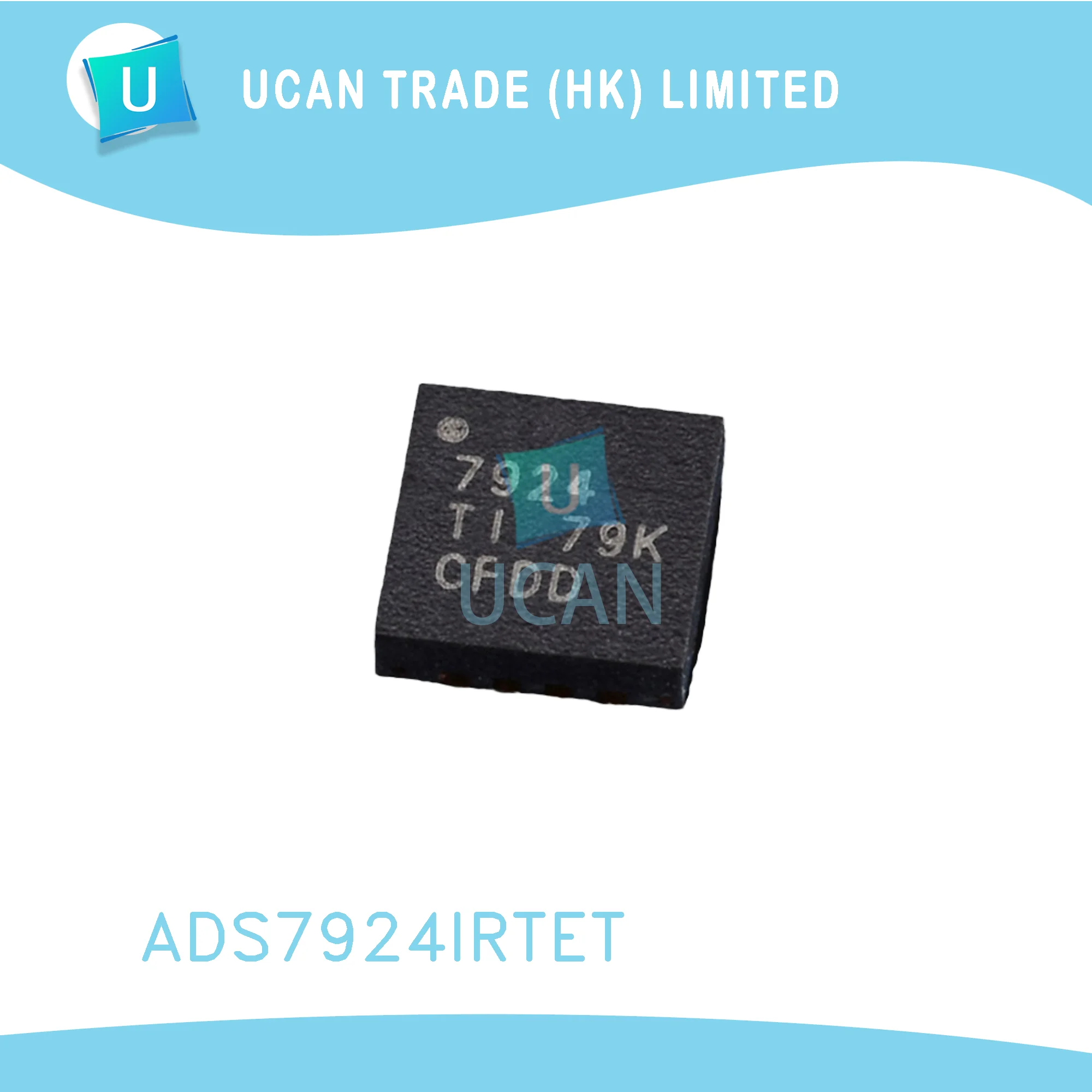 

TI ADS7924IRTET WQFN (RTE)-16 SMD/SMT Original and New