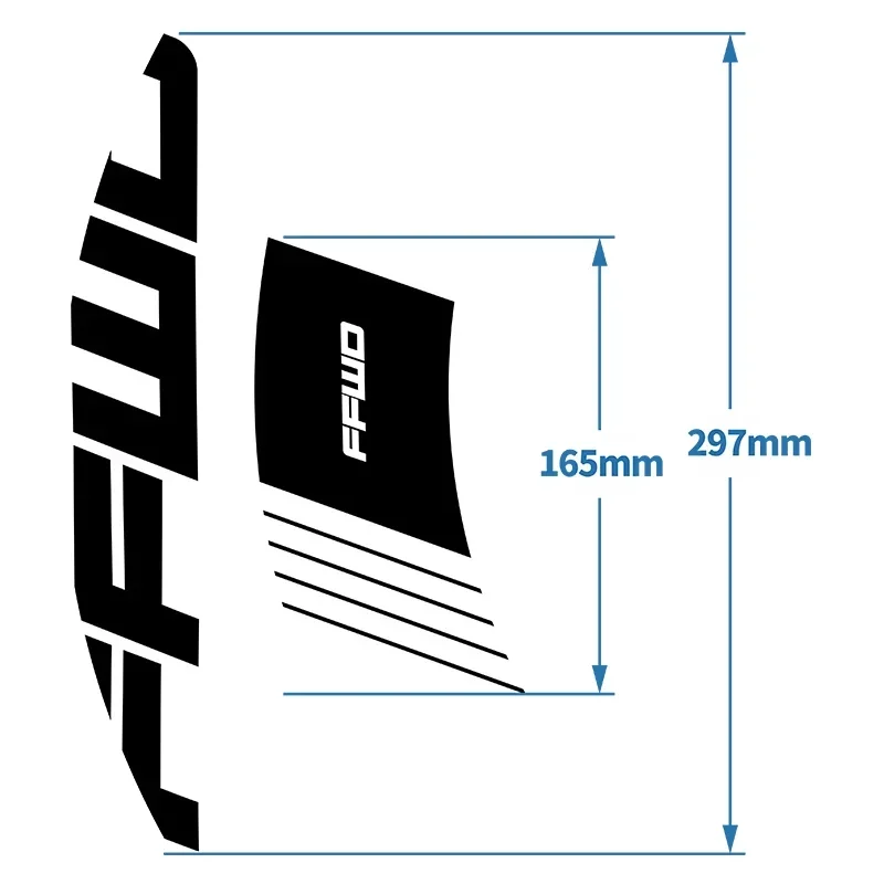 Наклейки на колеса шоссейного велосипеда MTB для FFWD F9R 2021 наклейки из быстрого