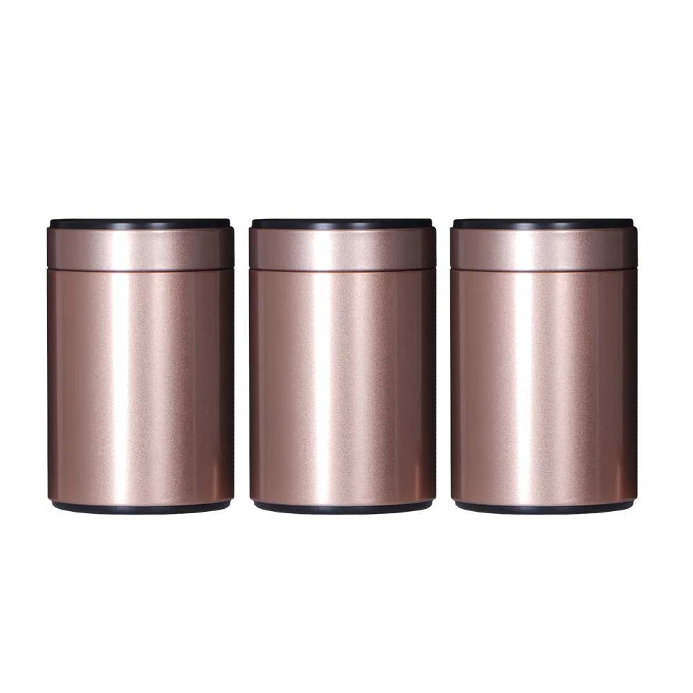 

Tea Tins Coffee Tin Canister Container Airtight Jar Storage Jars Bean Leaf Metal Keeper Dry Tinplate Keepers Canisters Empty