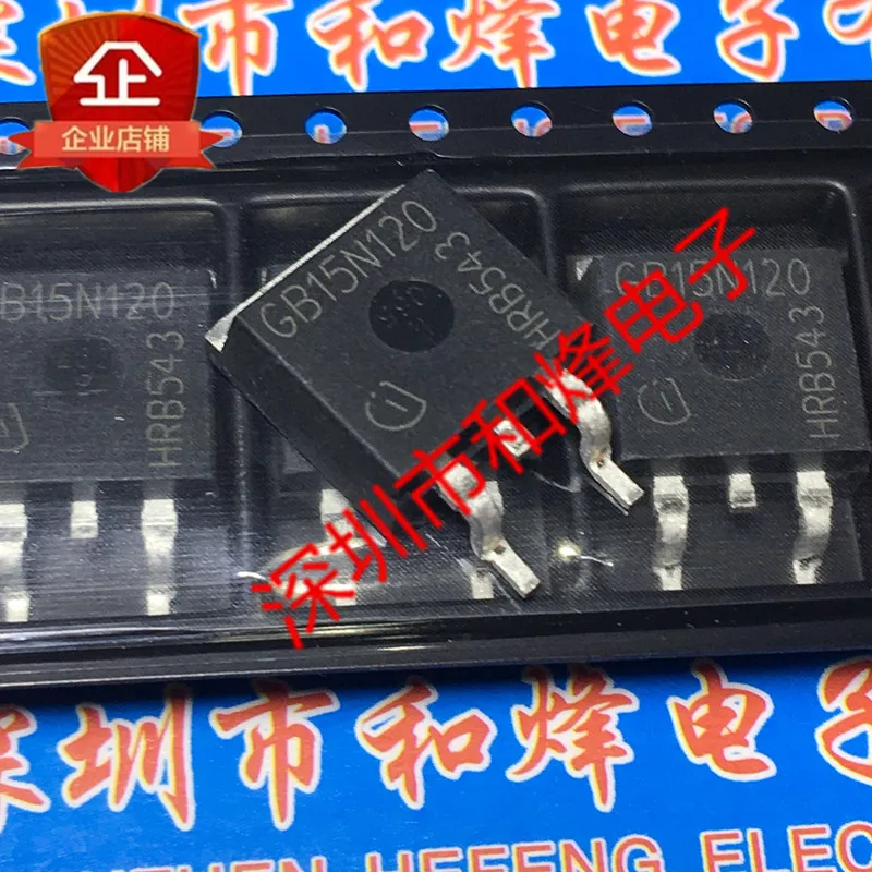 

5PCS-10PCS GB15N120 SGB15N120 TO-263 1200V 15A NEW AND ORIGINAL ON STOCK