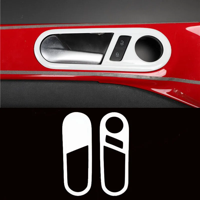 

2pcs Car Interior Styling Door Handle Panel Sticker Cover for Volkswagen Beetle 2012 2013 2014 2015 2016 2017 2018 2019