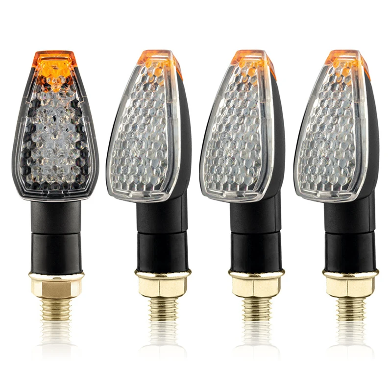 

Универсальные 14 светодиодных указателей поворота, 12 В, мигающий указатель поворота для мотоцикла, задний индикатор, задний фонарь для Honda BMW Yamaha