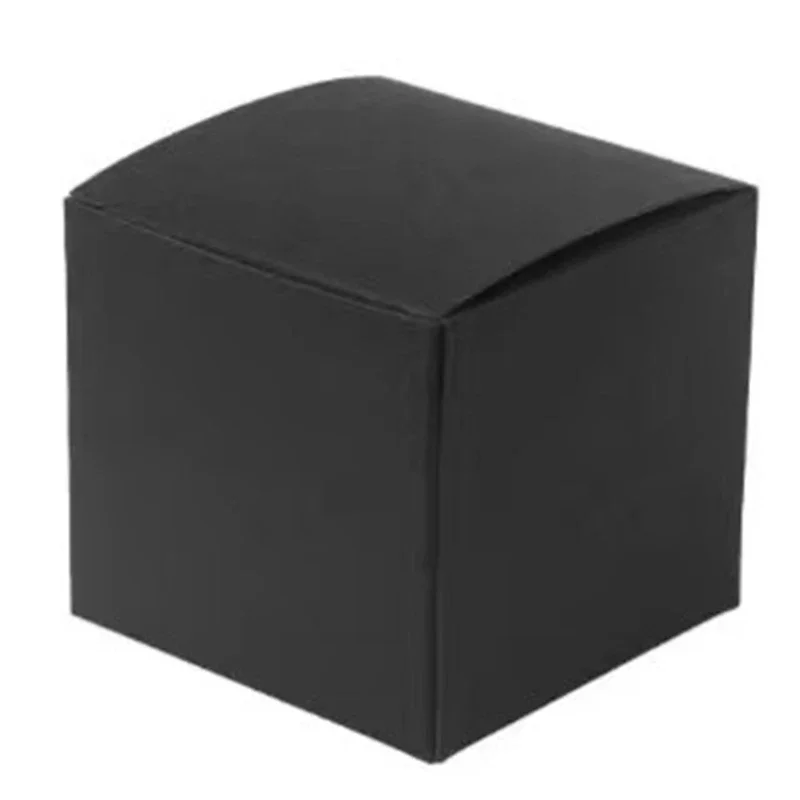 

Квадратные подарочные коробки из крафт-бумаги, набор 20/50/80 шт., белый, коричневый