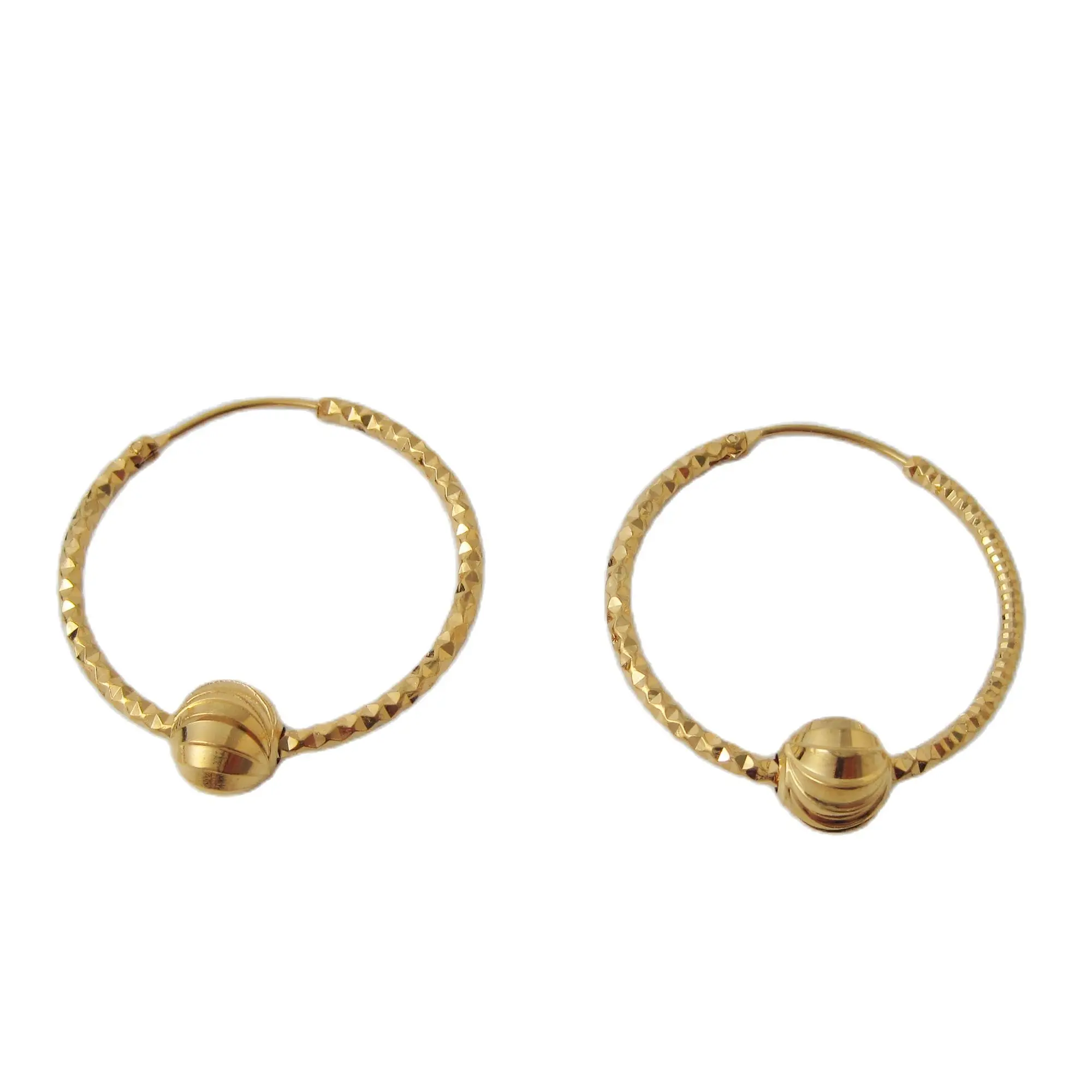 Серьги-кольца в гавайском стиле с четырьмя узорами Ширина 28 мм 1 дюйма | Украшения