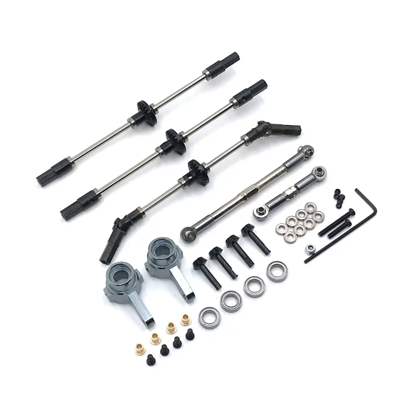 

Metal Upgrade Front, Middle and Rear Axle Steel Gear Axle Gear For WPL B16 B36 HengLong JJRC FeiYu 6WD RC Car Parts