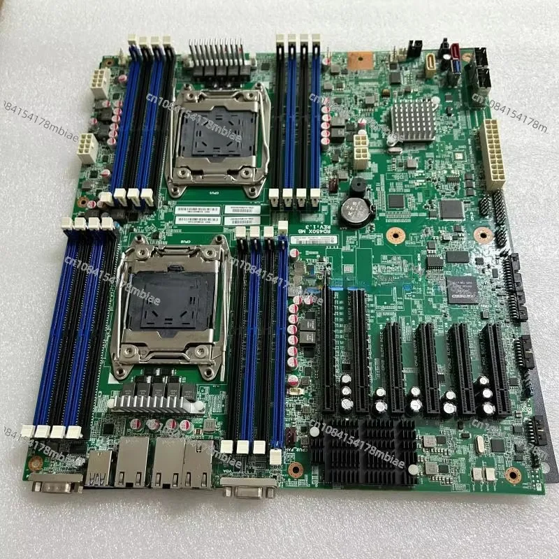 Двухканальная серверная материнская плата X99 с чипом C612 E-ATX 2680V4 поддерживает