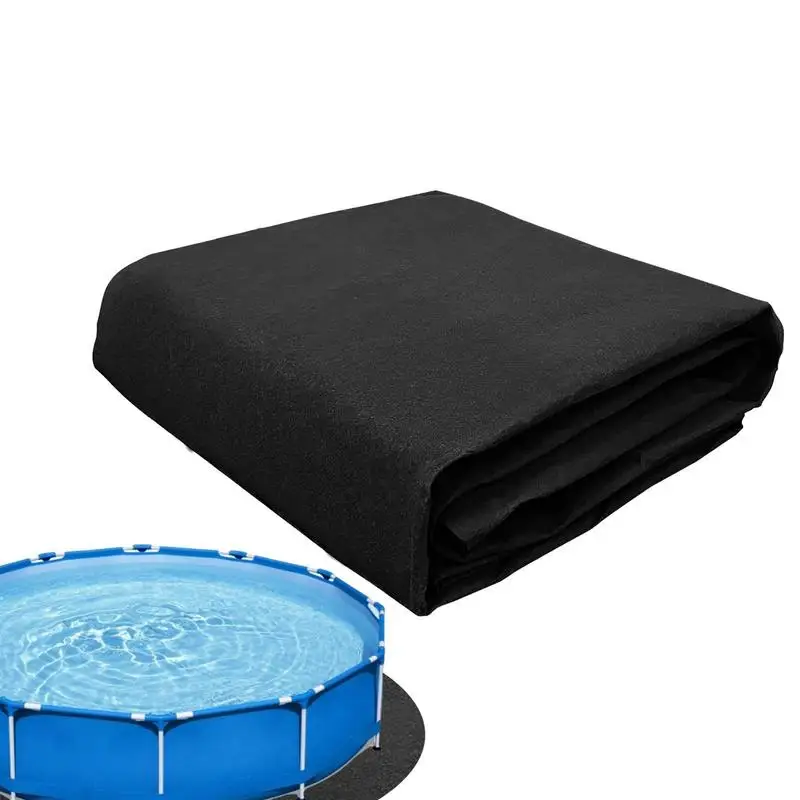 

Above Ground Pool Liner Pad 13ft Swimming Pool Ground Mat Prevents Punctures and Extends Life to the Liner Pool Liner Pad