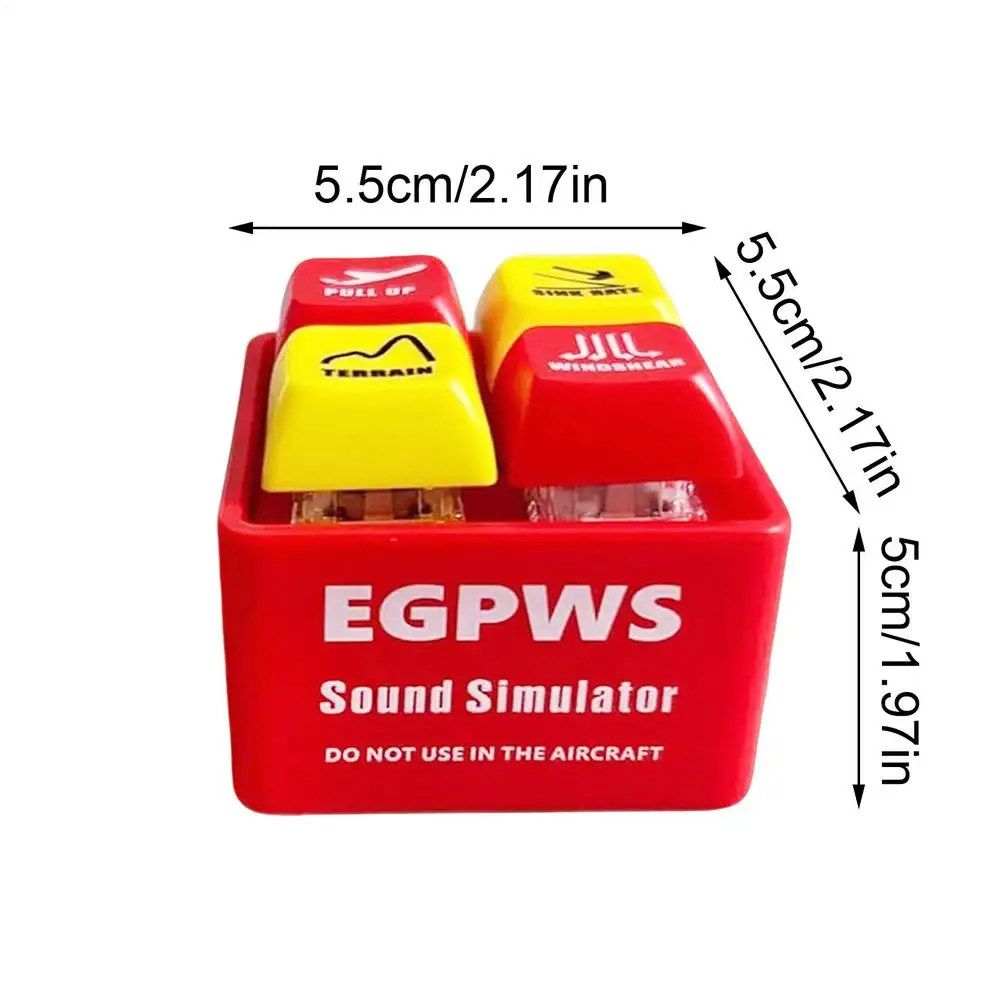 

Брелок-симулятор Звука Сигнализации Авиационного Пилота Со Светодиодной Подсветкой Для Мужчин И Женщин