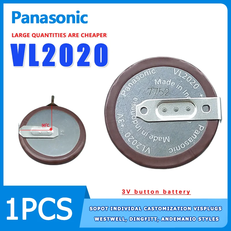 Фотоаппарат Panasonic VL2020, 3 в, с паяльной ножкой, 90 °, 180 °, подходит для дистанционного управления ключами BMW Land Rover